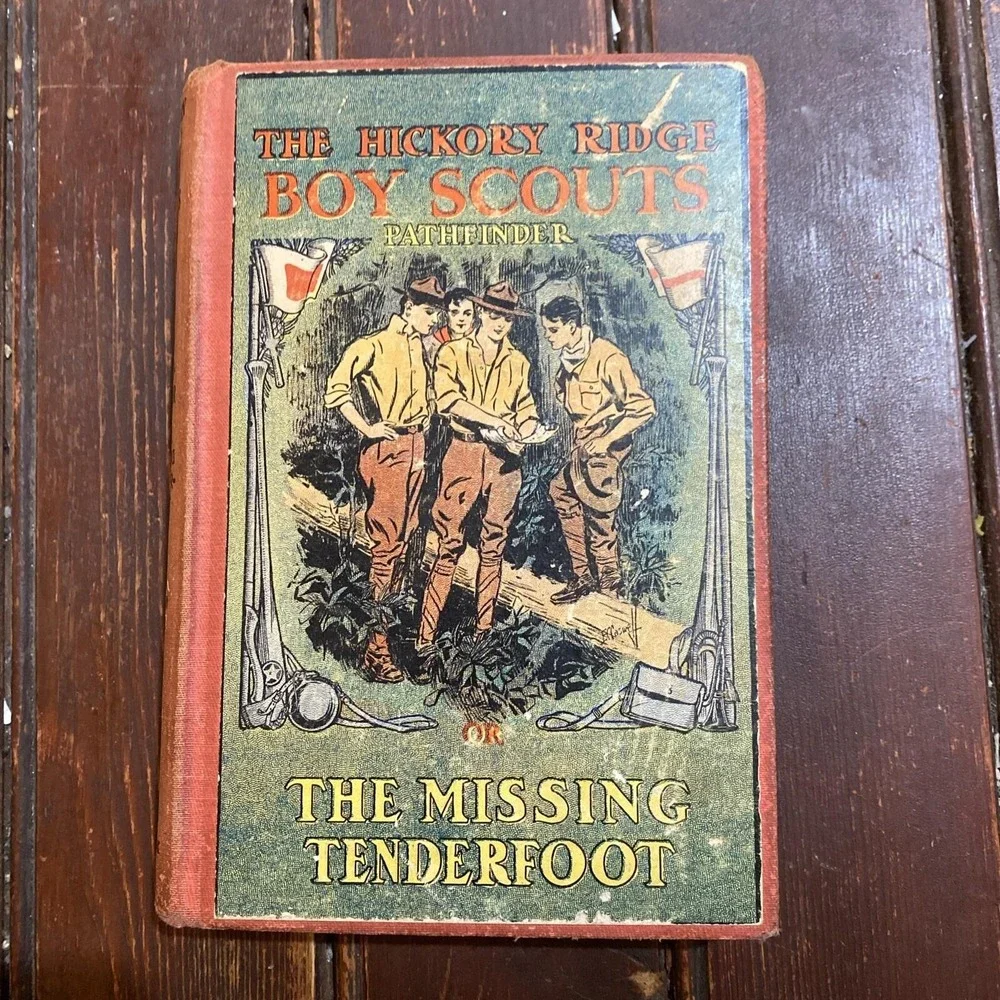 The Hickory Ridge Boy Scouts - Pathfinder or The Missing Tenderfoot (1913, HC)